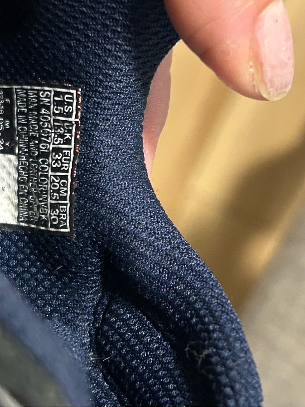 Skechers Kids Navy Blue Athletic Sneakers
